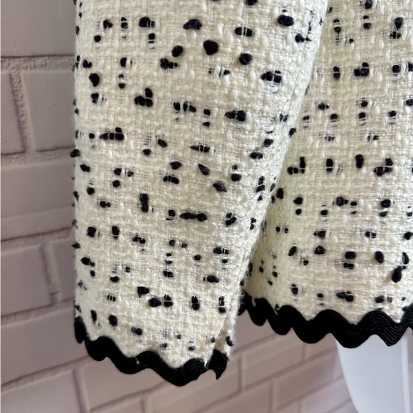 J.Crew Tweed Open Front Blazer Jacket Women's/size 8 - Picture 9 of 11